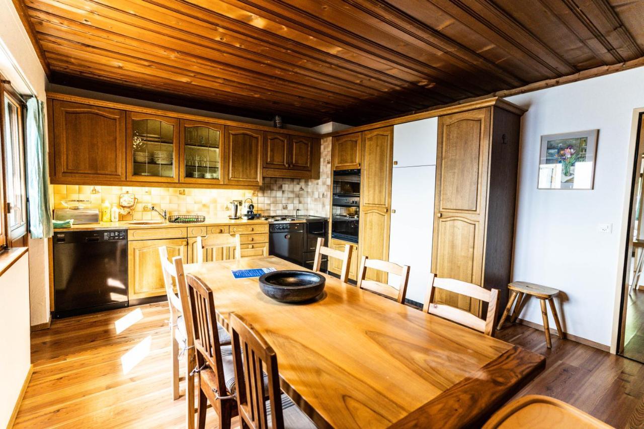 Ferienwohnung Haus Sportina Riederalp Exterior foto